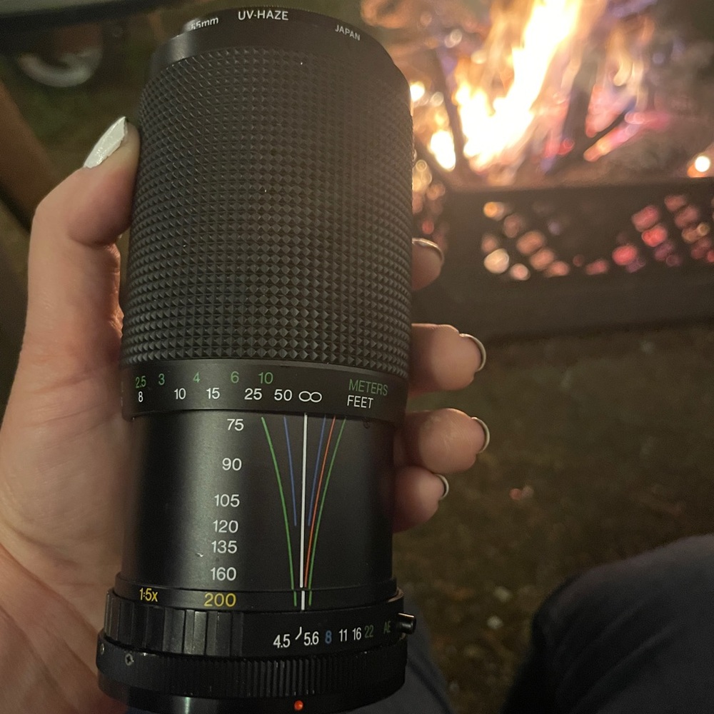vivitar 75-200mm macro manual focus lens f4.5